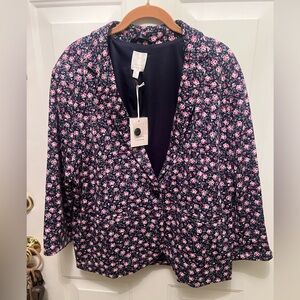 LC Lauren Conrad Navy Blazer